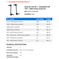 thumbnail image 2 of Sway Bar Link Kit 2 - Compatible with 1997 - 2008 Pontiac Grand Prix 1998 1999 2000 2001 2002 2003 2004 2005 2006 2007, 2 of 2