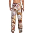 thumbnail image 3 of Disketp Colorful Seashells Men'S Pajama Pants - Ultra Soft Fleece Sleep And Lounge Pants (Size: S-Xxl), 3 of 9