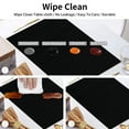 thumbnail image 3 of Tapis de table 4 Pcs, Tapis de table Résistant à la Chaleur, Tapis de table de Cuisine, Tapis Lavable Résistant à la Chaleur, pour buffet de Fête Dîner, 3 of 6