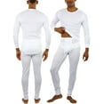 thumbnail image 2 of ToBeInStyle Mens Two-Piece Thermal Set Waffle Knit, 2 of 7