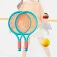 thumbnail image 1 of Juego de tenis de bádminton para niños, raquetas de tenis de entrenamiento, raquetas de tenis para niños Azul, 1 of 8