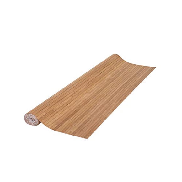 FOREVER BAMBOO Panneau Mural à Lambris pour Décoration Intérieure Panneau Mural en Bambou Fini Carbonisé 4 Pieds H x 8 Pieds L