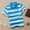 Sky Blue, variant on RTKFRFLM Boys Striped Uniform Polo Short Sleeve Lapel Collar Pique Top Orange 6-7 Years