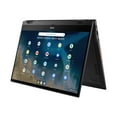 thumbnail image 3 of ASUS Chromebook Flip CM5 CM5500FDA-IS588T - Flip design - AMD Ryzen 5 - 3500C / up to 3.7 GHz - Chrome OS - Radeon Graphics - 8 GB RAM - 128 GB SSD NVMe - 15.6" touchscreen 1920 x 1080 (Full HD) - Wi-Fi 6 - mineral gray (LCD cover), black (top), gun gray (bottom), 3 of 12