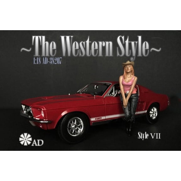 The Western Style VII, Beige and Pink - American Diorama 38207 - 1/18 scale Figurine - Diorama Accessory