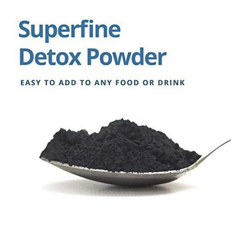 Charcoal House USP Coconut Activated Charcoal Powder - Detox and Cleanse 12oz