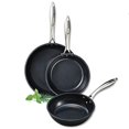 thumbnail image 2 of Kyocera CFP3PCSET Gen-2 Healthy Ceramic Coated Nonstick Fry Pan, 3 Piece, 2 of 5