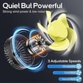 thumbnail image 3 of USB Car Cooling Fans for Backseat, Dual Head Car Fan for Kids 3 Speeds 360 Rotatable Vehicle Rear Headrest Fans, 3 of 5