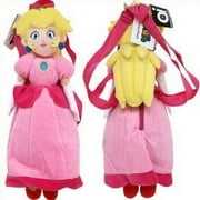 Nintendo Princess Peach Plush Toy w back carry strap