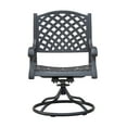 thumbnail image 6 of Kowa Outdoor Dining Swivel Rockers with Cushions  (Set of 2), 6 of 8