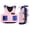 Pink With Blue, variant on Hilason Junior Youth Bull Riding Pro Rodeo Leather Protective Vest Chaps