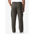 thumbnail image 2 of KingSize Men's Big & Tall Men's Big & Tall Lightweight Jersey Cargo Sweatpants, 2 of 4