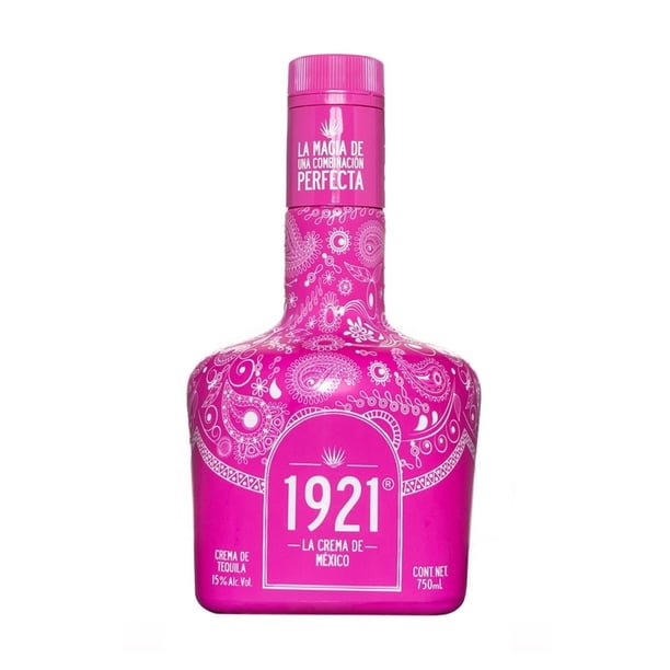 Crema de tequila 1921 750 ml varios modelos 1 pieza