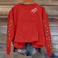 thumbnail image 5 of ZACPNCV Christmas Sweater Women Reindeer Graphic Sweatshirts Oversized Christmas Tree Sweaters Xmas Pullover Tops, 5 of 7