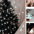 Snowflake LED Christmas Ornament Garland Christmas Tree Decoration