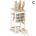 thumbnail image 4 of Pekkaxy Stainless Steel Kitchen Utensil Holder, 8.78 x 6.04 x 4.56 in, Organizes Spoons and Tongs, Keeps Countertops Clutter-Free for Efficient Cooking, 4 of 9