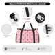 thumbnail image 4 of Disketp Valentine's day gnomes Bolsa de Viaje Tipo Duffle, Bolso de Mano para Fin de Semana para Mujer, Bolsa de Gimnasio Ligera para Hombre, Esencial para Viajes, 4 of 7