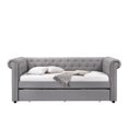 thumbnail image 4 of Bowery Hill Daybed & Trundle (Twin Size) in Smoke Gray Fabric, 4 of 4