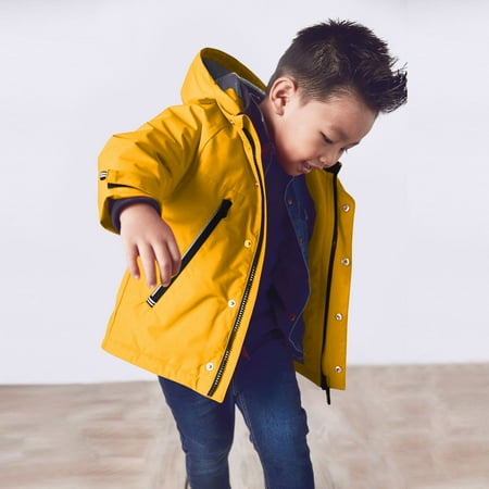

Child Sweater Kids Boys Girls Winter Thicken Hooded Jacket Toddler Windproof Zipper Thick Warm Outwear Coat