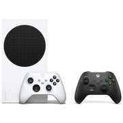 وحدة تحكم Xbox Series S 512GB SSD + وحدة تحكم لاسلكية Xbox الكربون الأسود - تتضمن وحدة تحكم لاسلكية Xbox - ما يصل إلى 120 إطارًا في الثانية - 10 جيجابايت من ذاكرة الوصول العشوائي 512 جيجابايت SSD - تجربة نطاق ديناميكي عالي - Xbox...