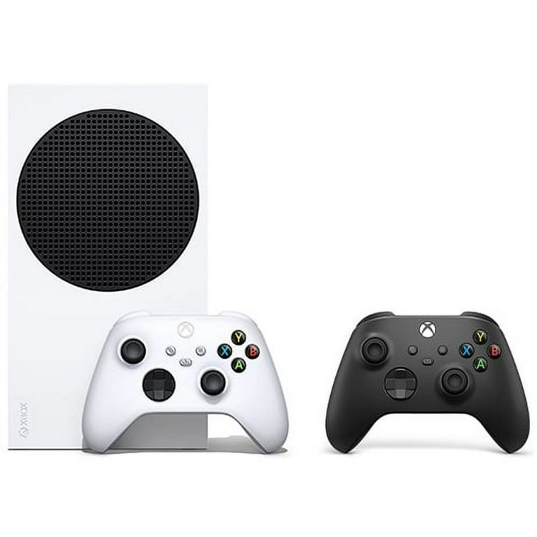 Xbox Series S 512GB SSD Console + Xbox Wireless Controller Carbon Black -  Includes Xbox Wireless Controller - Up to 120 frames per second - 10GB RAM 