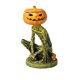 thumbnail image 1 of Portavelas Calabaza Espeluznante para Halloween Color Verde WDOplteas, 1 of 9