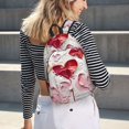 thumbnail image 5 of Balery Textured Heart Abstract Art Mochila Clásica Impresa Básica para Viaje, Mochila Escolar Resistente al Agua, Mochila de Lona con Correas Ajustables-Medium, 5 of 5