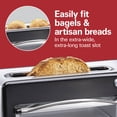 thumbnail image 6 of Hamilton Beach Toastation 2-in-1 Toaster and Oven with Extra-Wide, Extra-Long Toast Slot, Black, 22725, 6 of 10