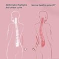 thumbnail image 4 of Back Stretcher Pillow for Lower Back Pain Relief, Chronic Lumbar Support & Posture Correction, 4 of 5