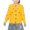 Yellow, variant on Coerni Girls Cardigan Sweaters Colorful Hairball Long Sleeve Knitted Outerwear Button-Up Cute Comfy Kids Fall Clothes