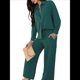 thumbnail image 2 of Conjuntos de Dos Piezas para Mujer, Conjunto de Verano 2025, Conjunto Informal para Playa, Vacaciones, Chándal de Verde XL, 2 of 7