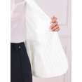 thumbnail image 5 of DARING DIVA Women's Notched Lapel One Button Work Office Suit Jackets XS White, 5 of 6