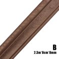 thumbnail image 3 of CAROOTU Wall Trim Line Skirting Border 3D Pattern Sticker Decoration Self Adhesive, 3 of 6