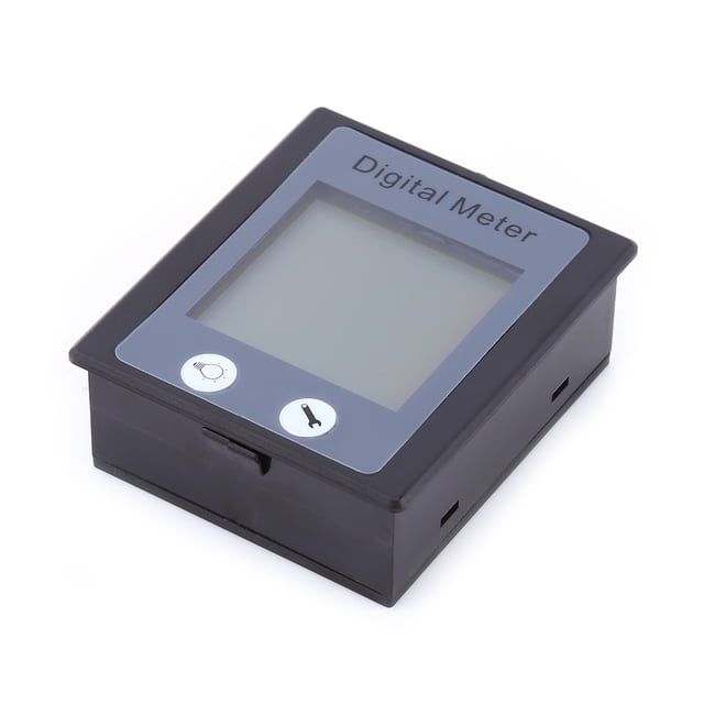 M Buder Multímetro Monitor Digital CA 80-260V 100A PZEM-011 con CT para Medición de Voltaje Corriente Potencia y Energía (6.7 x 5.75 cm / 2.63 x 2.26 inches) 1 Pack
