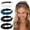 Trendy Hairbands, variant on LinYooLi 4 Pieces Braided Headband for Women Girls Wide Hairband Fashion Non Slip Hairhoop Weaving Shape Accessories Solid Colors