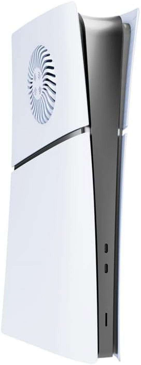 for PS5 Slim Cover Plates Faceplates Accessories,for PS5 Slim Case Top Cover, Replacement Panel Top Cover, with Heat Dissipation Holes Console Shell