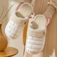 thumbnail image 7 of GERsome Womens Mens Slippers Slip-on Plush Warm Home Slippers Comfortable Slippers, 7 of 7