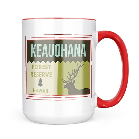 

Neonblond National US Forest Keauohana Forest Reserve Mug gift for Coffee Tea lovers