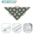 thumbnail image 6 of Dog Bandana 2 Pack,Dark Green Princess Castle Rainbow Pattern Bandanas for Dogs,Cat Bandana,Small/ Large Dog Bandana 2 Size,Dog Bandanas, 6 of 6