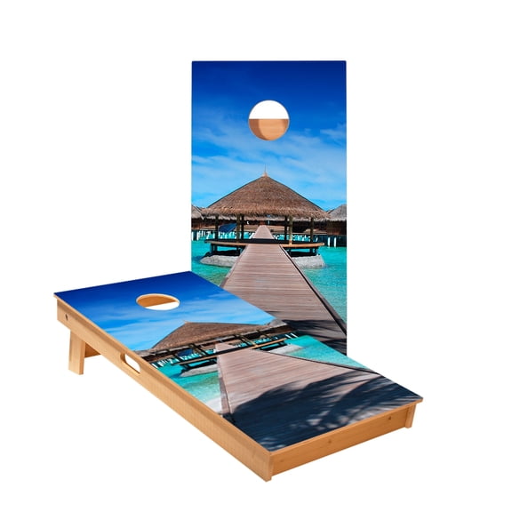 Skip's Garage | Gazebo Cornhole Boards