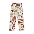 thumbnail image 5 of Easygdp Cartoon Mushrooms Men's Pajama Pant, Sleep Elastic Waistband Lounge Pants - Large, 5 of 9