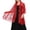 EliteGoogv#Red, variant on EliteGoogv Hot Selling Sequins Shawl Glitter Bridal Outerwear For Wedding Evening Dress Bridesmaid Formal Party Matching Accessory,Black,One Size