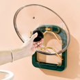 thumbnail image 4 of AMERTEER Multi-function Pot Lid Holder Gold-plated No Punching Stable U-shaped Slot  for Kitchen Restaurant Bar, 4 of 8