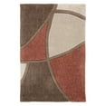 thumbnail image 2 of Surya Cosmopolitan Area Rug COS-8887 Brown Lines Shapes 8' x 8' Round, 2 of 4