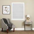 thumbnail image 2 of Achim 1-2-3 Indoor Cordless White Vinyl Room Darkening Window Pleated Shade, 75" L x 36" W, 2 of 6
