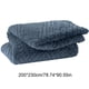 thumbnail image 3 of Almohada reversible espesa suave color sólido, cojín de oficina cubre cama, cojín de verano para dormitorio, cojín de regalo de viaje, cojín plegable portátil, tejido de seda, para oficina, 3 of 5