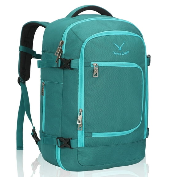 Hynes Eagle 40L Wet-Dry Laptop Travel Backpack, Airline Approved, Teal