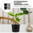 thumbnail image 5 of FONDOTIN Hydroponics Growing Cups Black 10Pcs 5.1X5.1X3.9In, 5 of 6
