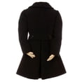 thumbnail image 2 of Big Girls Girls Dress Coat Long Sleeve Button Pocket Long Winter Coat Outerwear Black 12 (2J0K4S9), 2 of 4