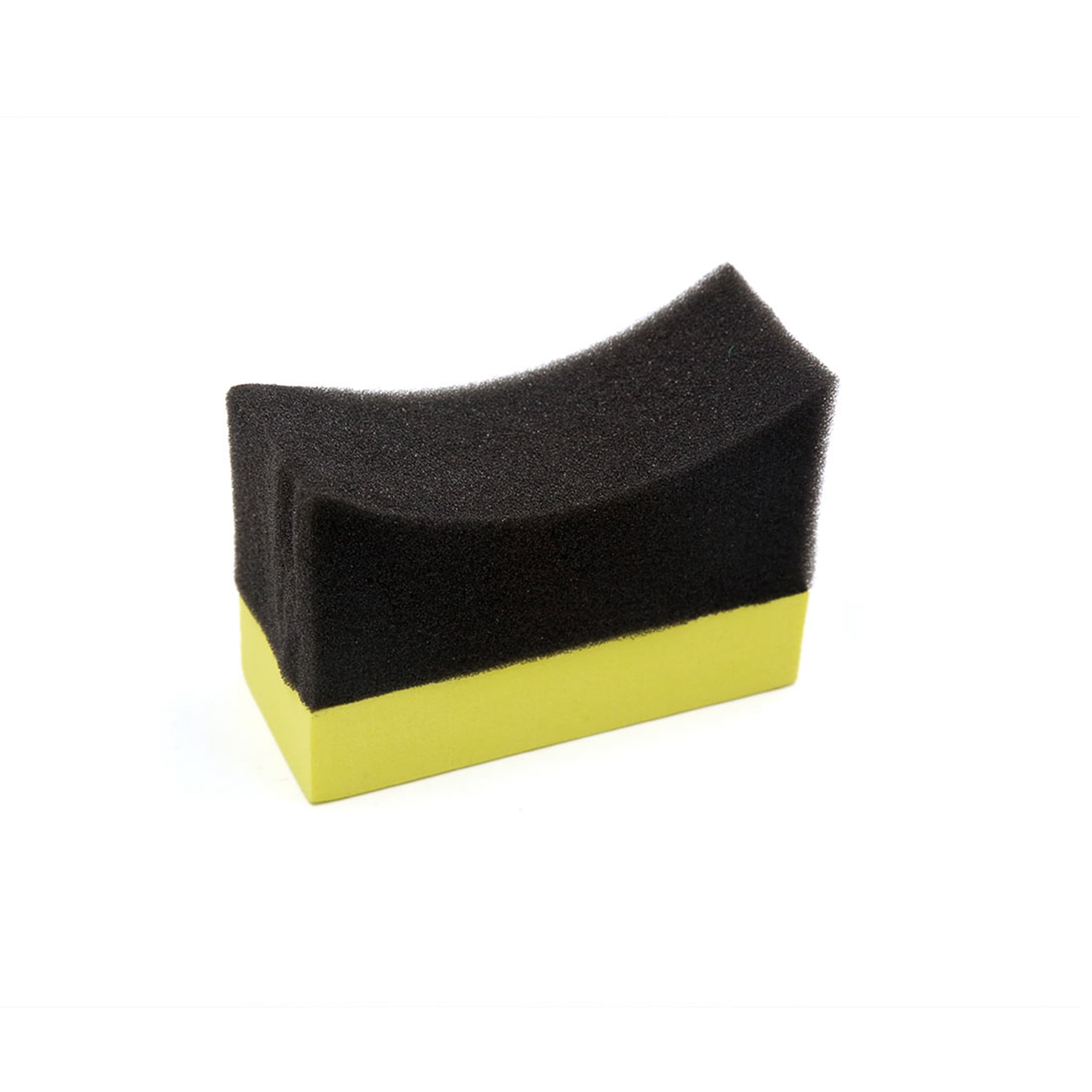 Unique Bargains Car Vehicle Professional Tyre Tire Dressing Applicator Curved Foam Sponge Pad